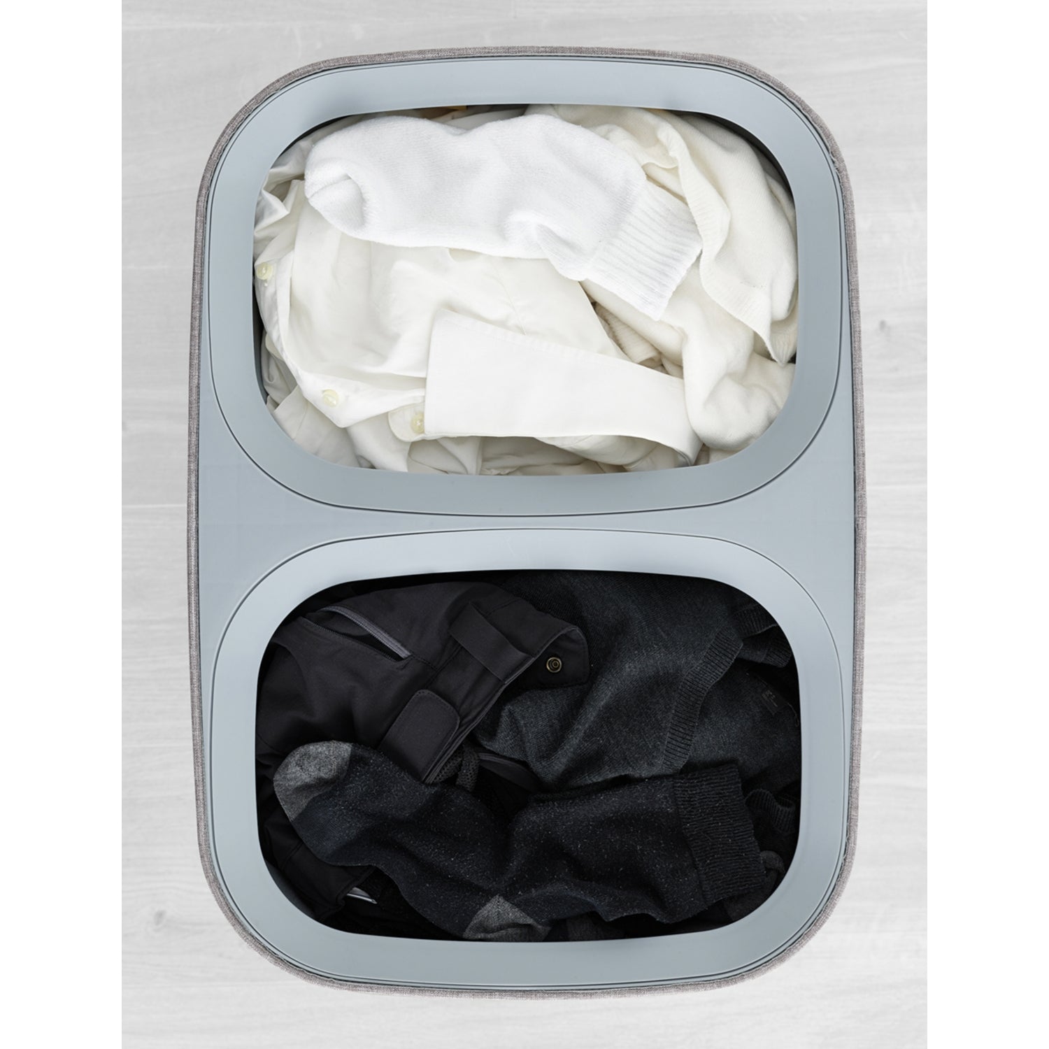 Joseph Joseph cotton and shell laundry basket 90L, imported from the UK