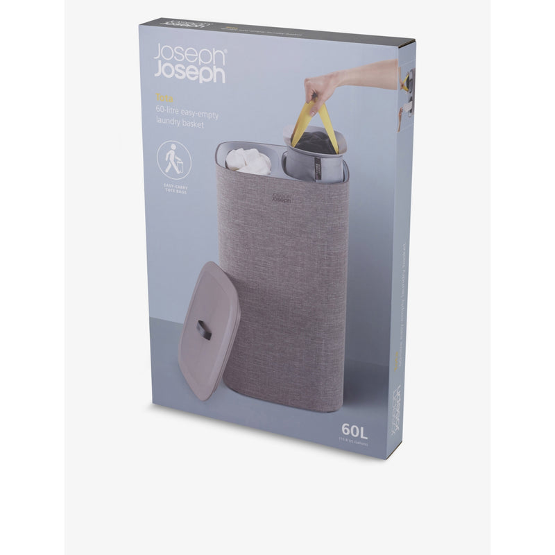 Joseph Joseph Tota cotton shell laundry basket 60L, imported from the UK