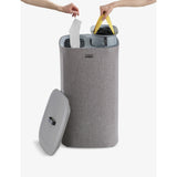 Joseph Joseph Tota cotton shell laundry basket 60L, imported from the UK