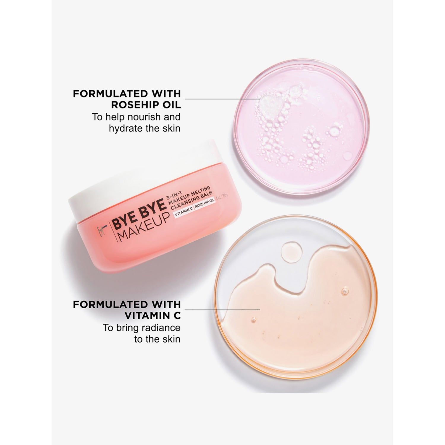 IT Cosmetics Bye Bye Makeup cleansing balm 113g - British product