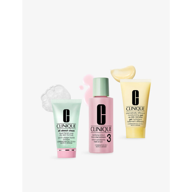 Clinique Skin School Supplies Cleanser Refresher Course Type 3 kit - British product