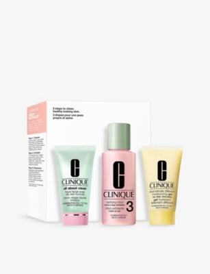 Clinique Skin School Supplies Cleanser Refresher Course Type 3 kit - British product