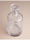 Soho Home crystal decanter Barwell diamond-cut large 750ml, UK version