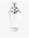 Soho Home Barwell diamond-cut crystal Martini shaker 16cm (British brand)