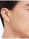 Bvlgari 18ct rose gold mother of pearl stud earring - British product