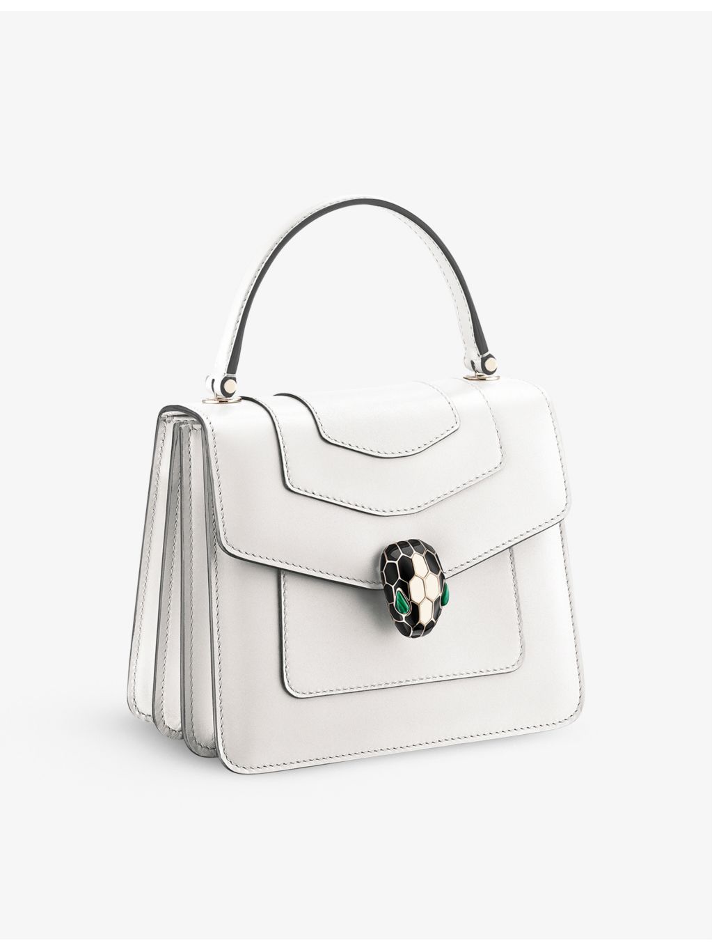 Bvlgari Serpenti Forever leather top-handle bag (British brand)
