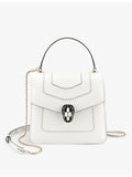 Bvlgari Serpenti Forever leather top-handle bag (British brand)