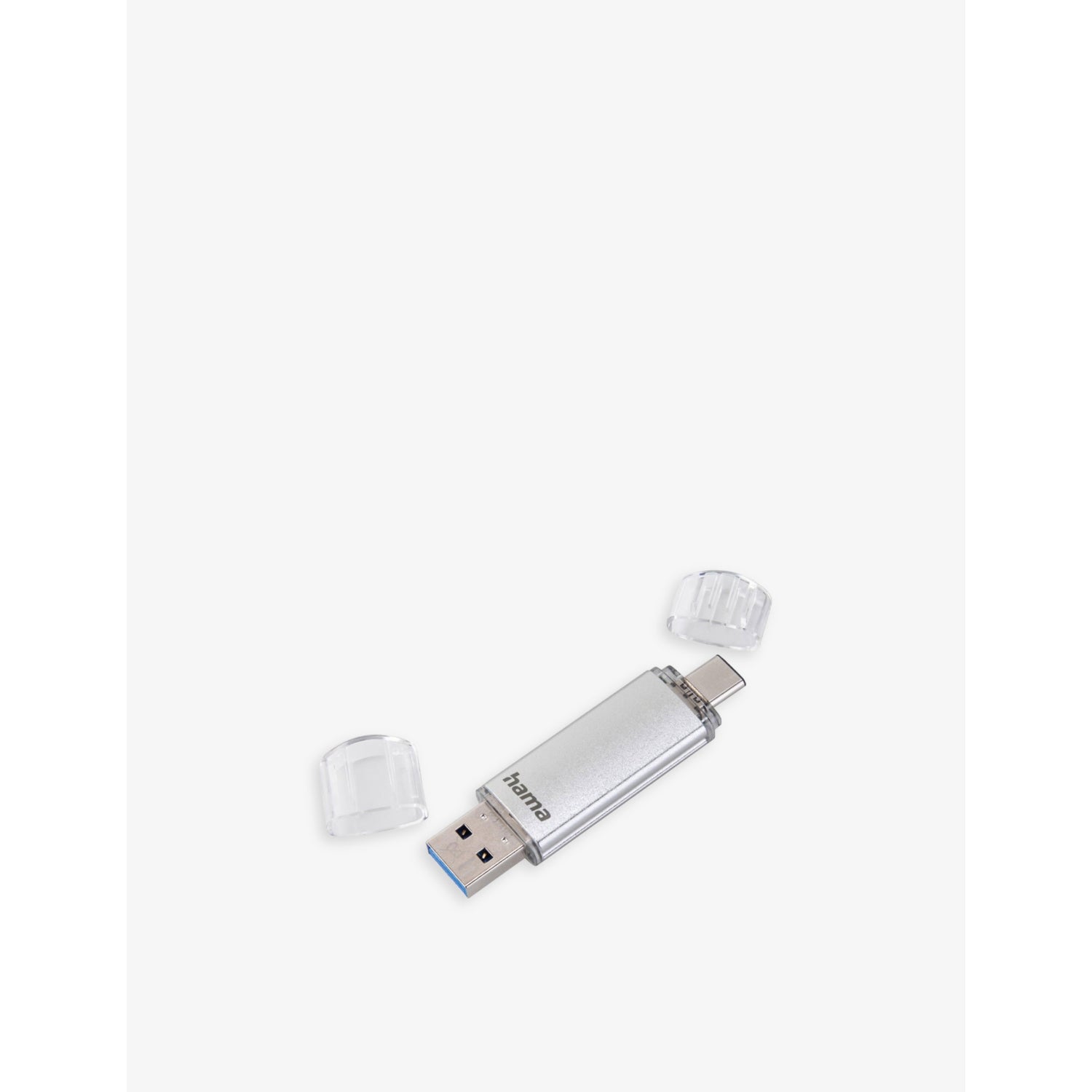 USB flash drive 32GB with USB-C and USB-A - British product