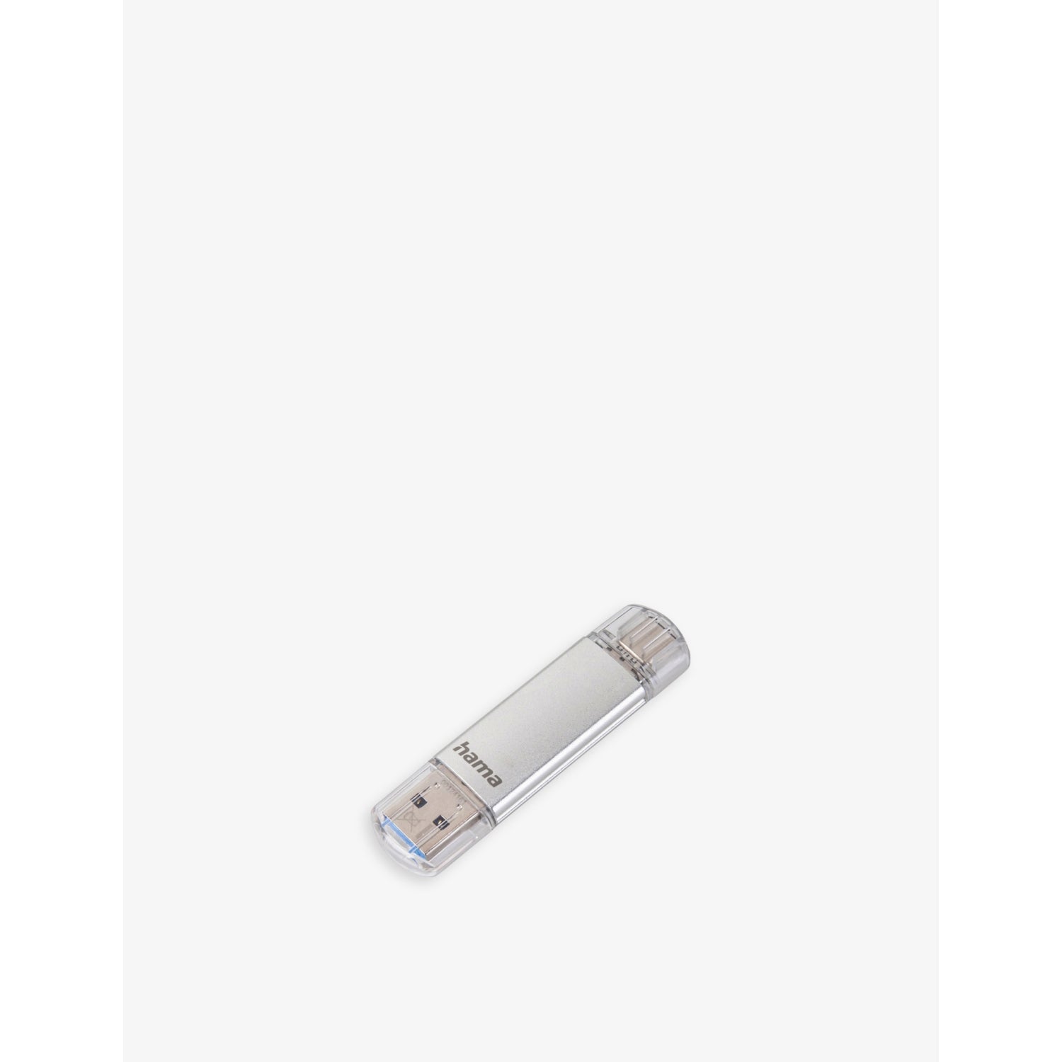 USB flash drive 32GB with USB-C and USB-A - British product