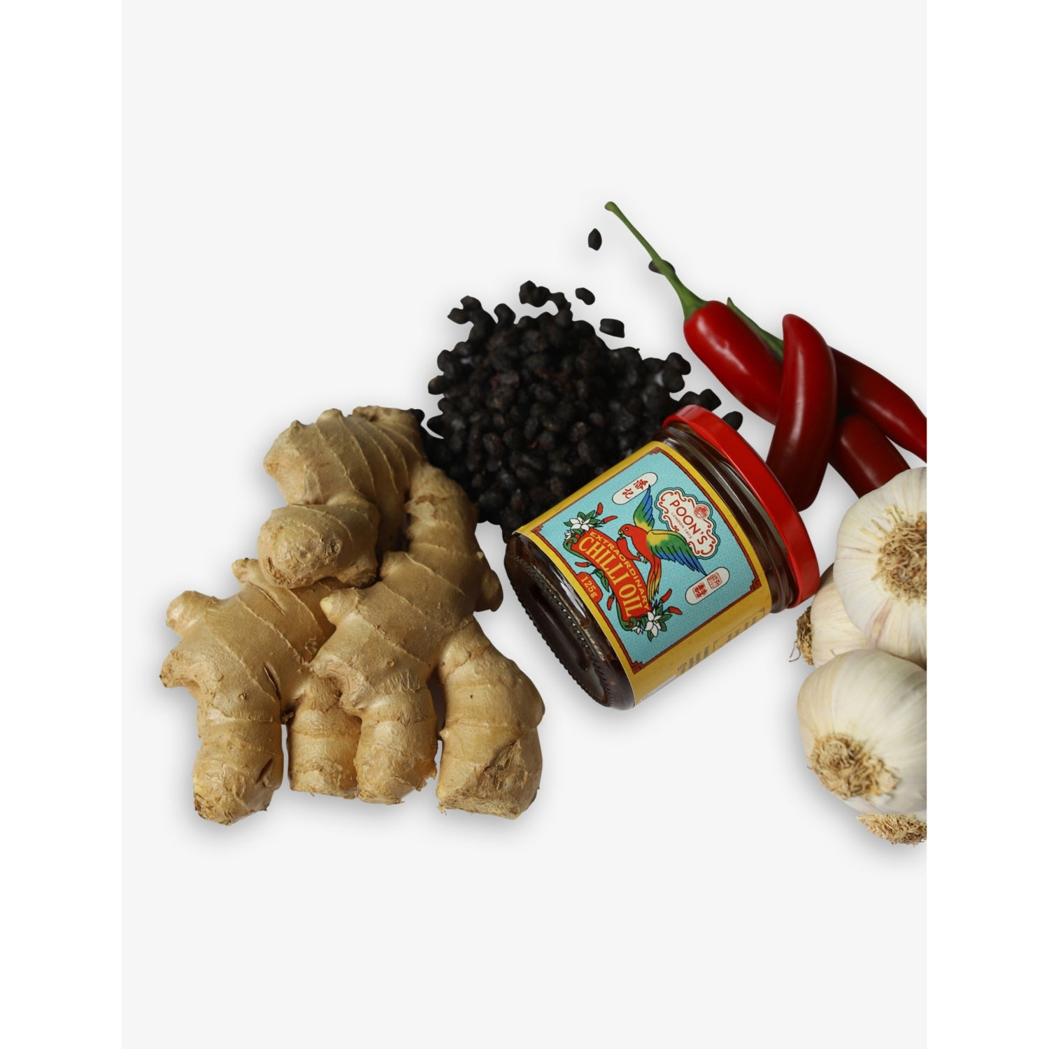 Poon's Extraordinary chilli oil 125g - British product