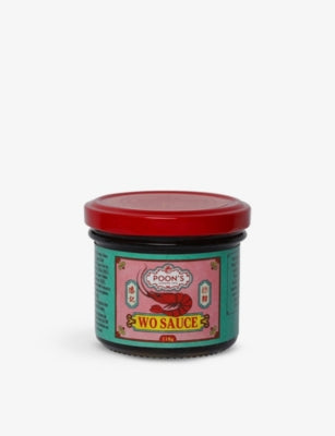 Poon's London WO sauce 118g jar, imported from the UK