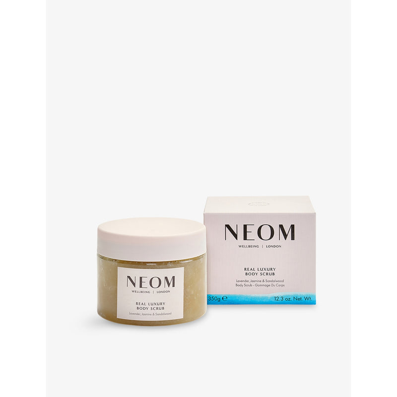 NEOM Real Luxury body scrub 350g, imported from the UK