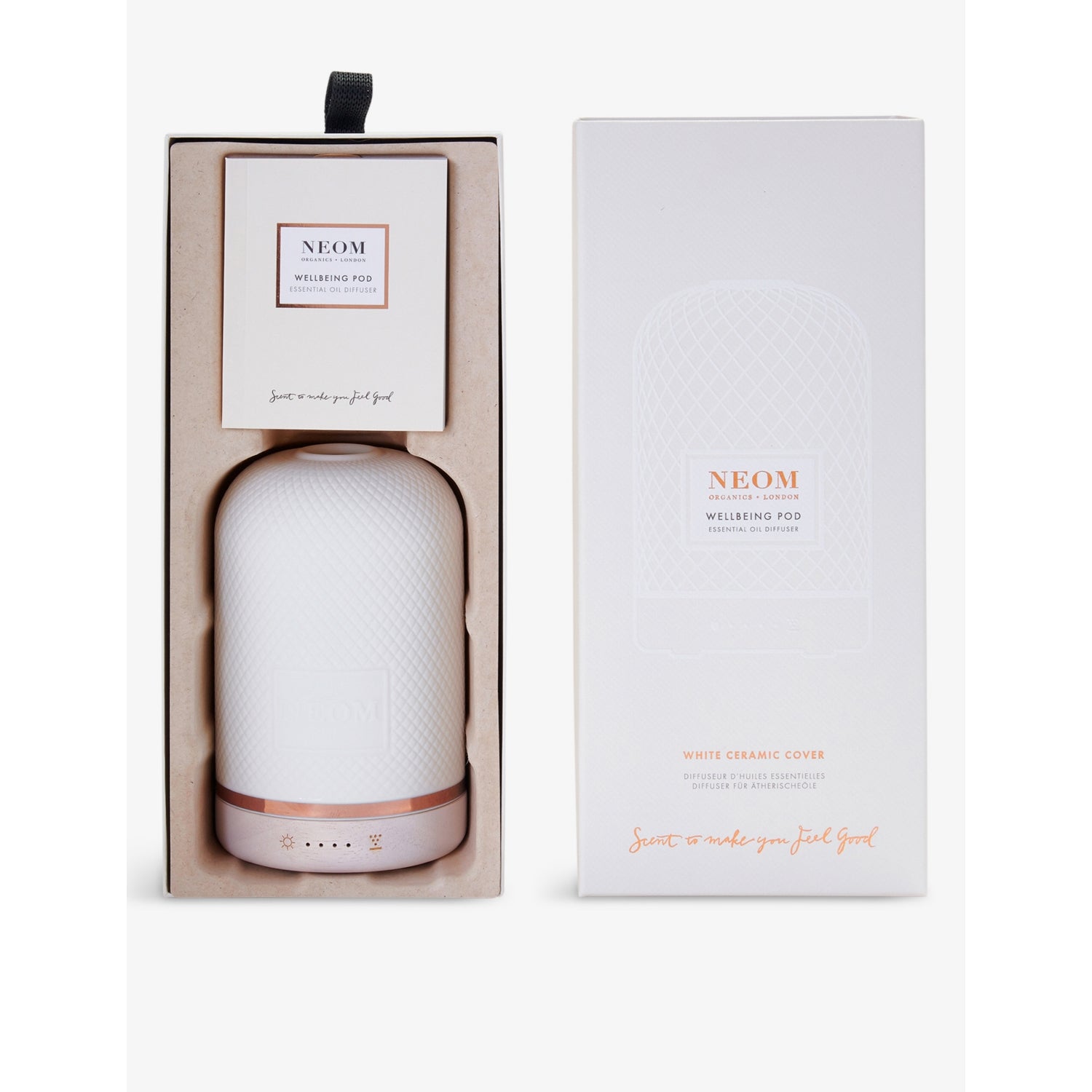 NEOM Wellbeing Pod 2.0 essential oil diffuser (British brand)