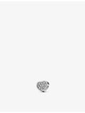 Chopard single diamond stud earring 0.12ct heart design - British product