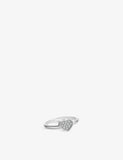 Chopard Happy Hearts 18ct White Gold and 0.11ct Brilliant-Cut Diamond Ring