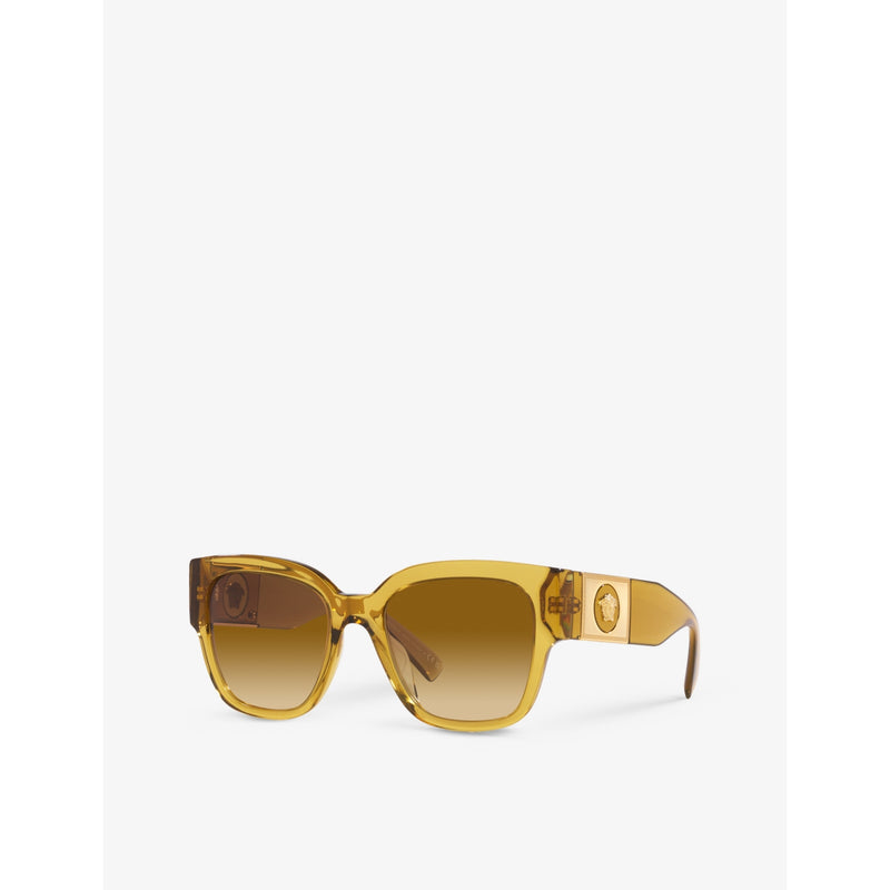 Versace VE4437U pillow-frame acetate sunglasses - British product