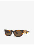 Miu Miu rectangular acetate sunglasses MU 09WS (British brand)