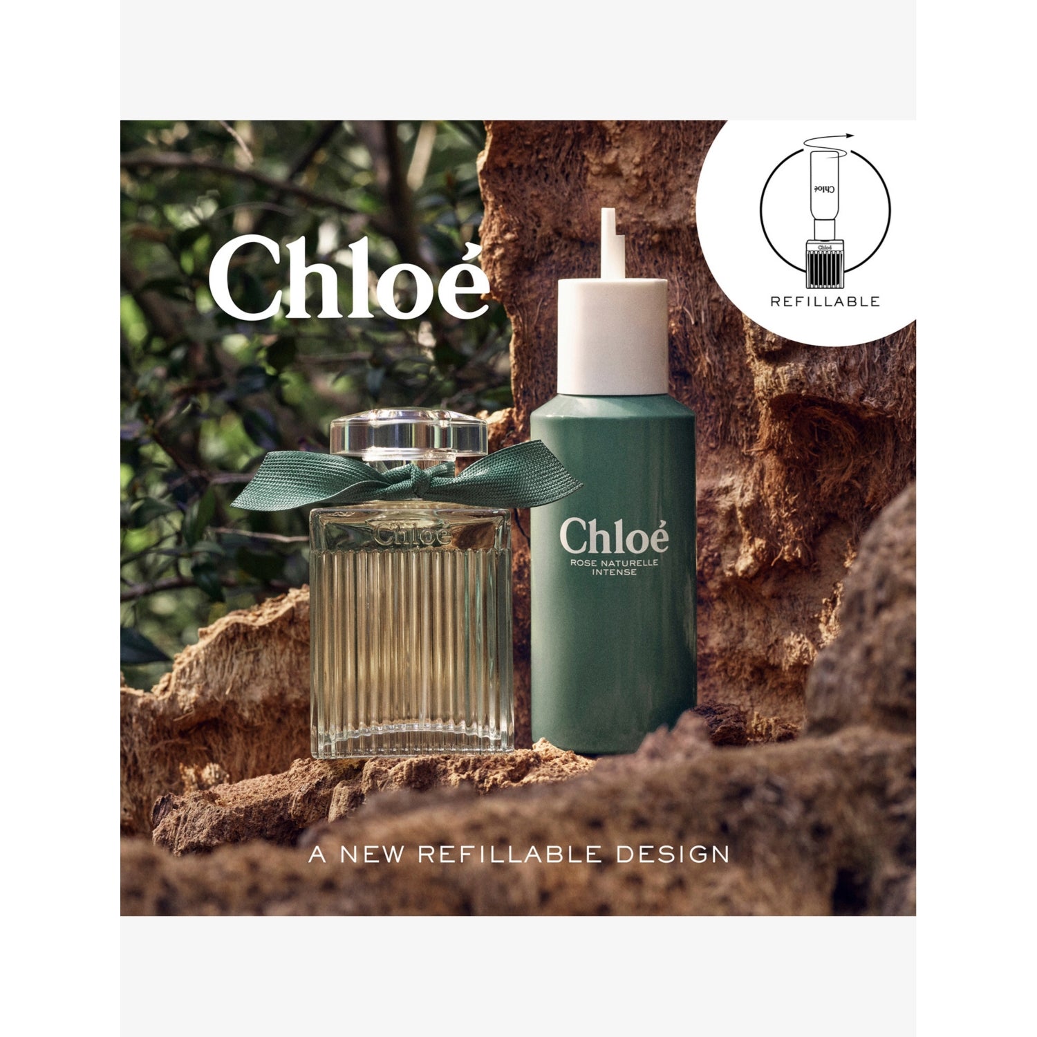 Chloé Rose Naturelle Intense refillable eau de parfum (British brand)