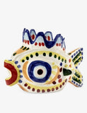 Ottolenghi Sicily stoneware vase 28cm - British product