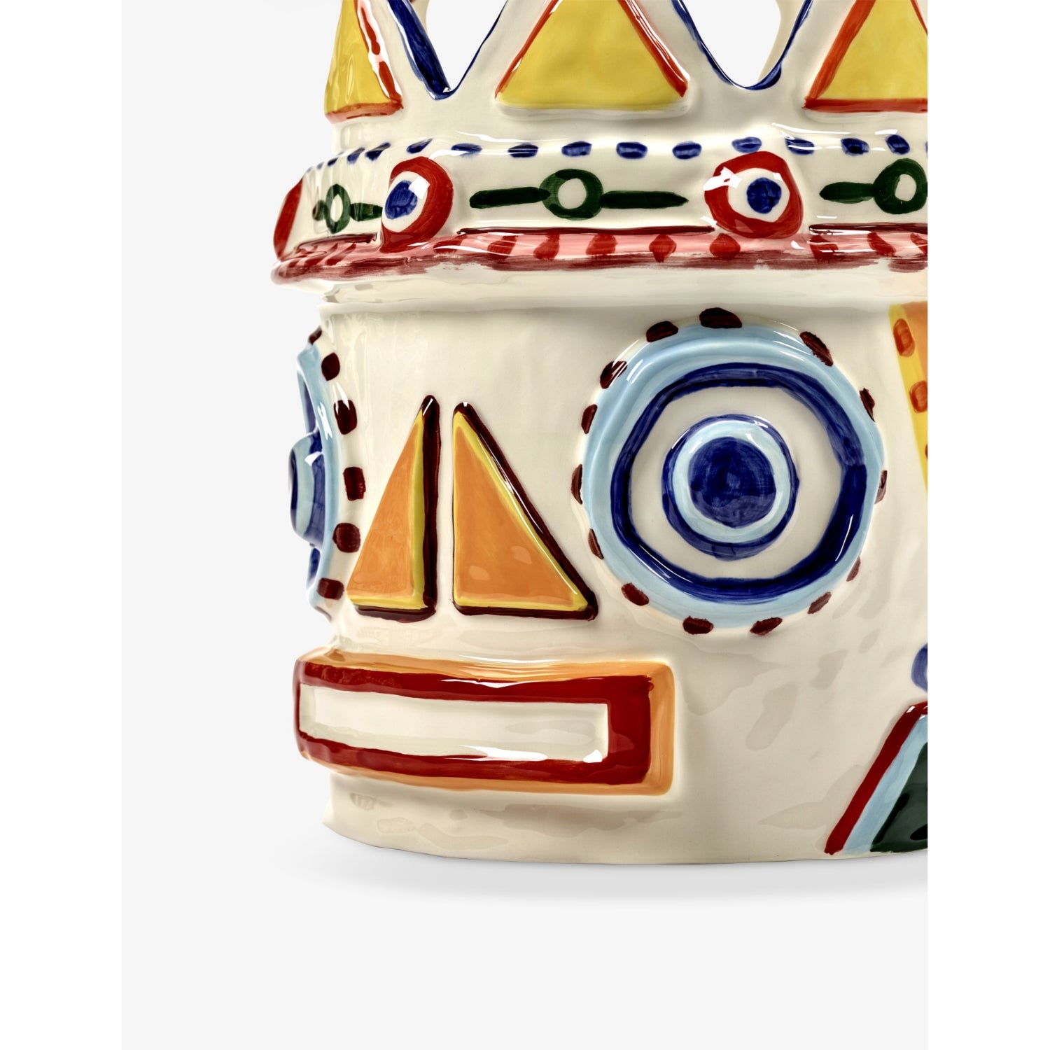 Serax Ottolenghi Sicily stoneware vase 34.5cm, imported from the UK