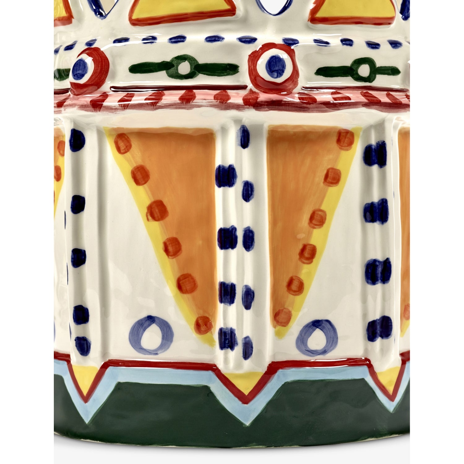 Serax Ottolenghi Sicily stoneware vase 34.5cm, imported from the UK