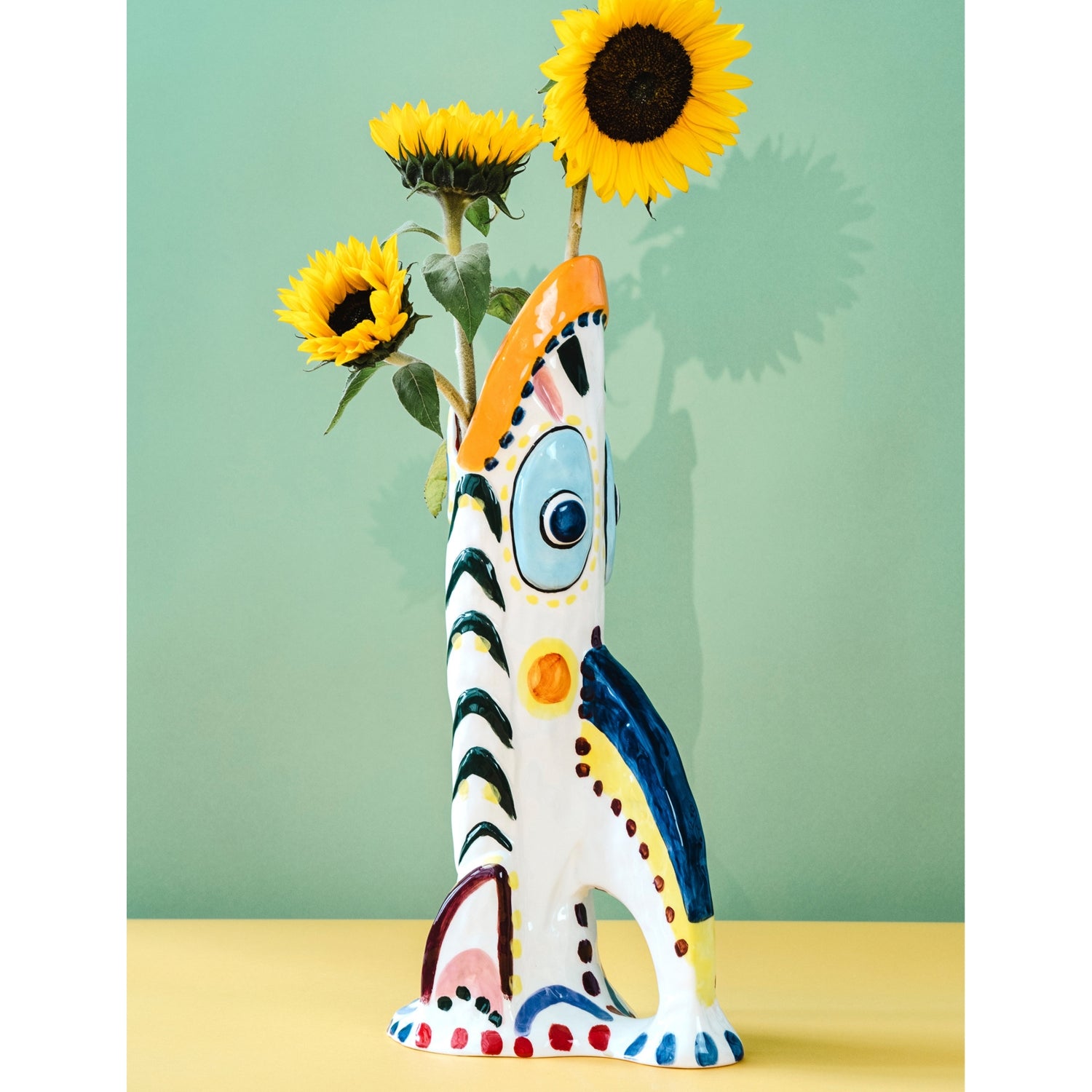 Ottolenghi Sicily stoneware vase 52cm - British product