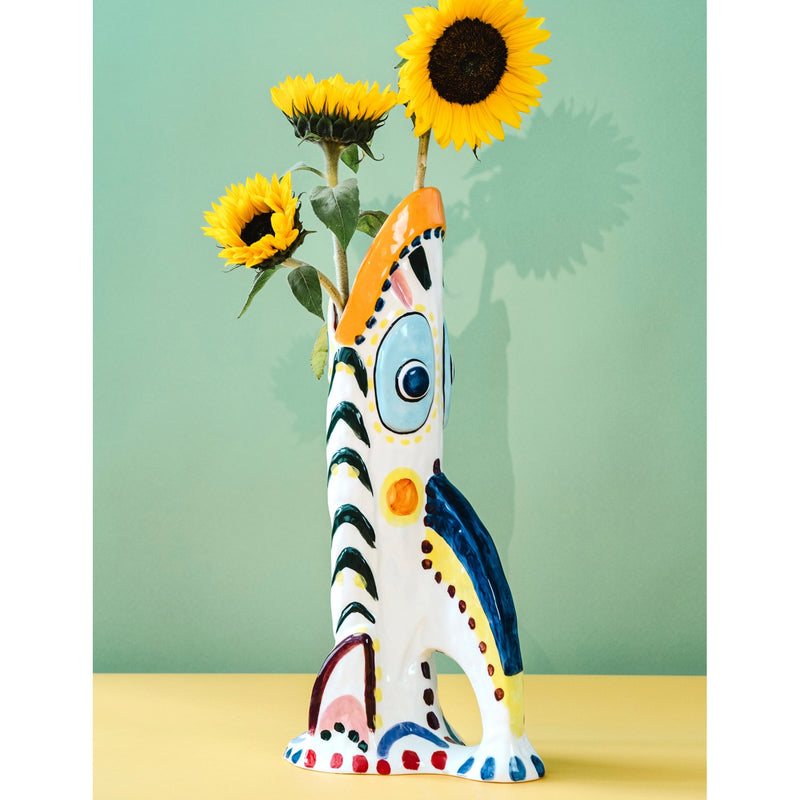 Ottolenghi Sicily stoneware vase 52cm - British product