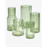 Serax Wave glass vase 21cm height, imported from the UK