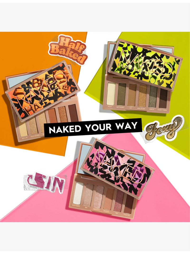 Urban Decay Naked Half Baked mini eyeshadow palette 3g, UK version