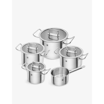 selfridges Zwilling J.A Henckels Pro Stainless Steel Cookware Set 5-Piece- Buy online at McGrocer