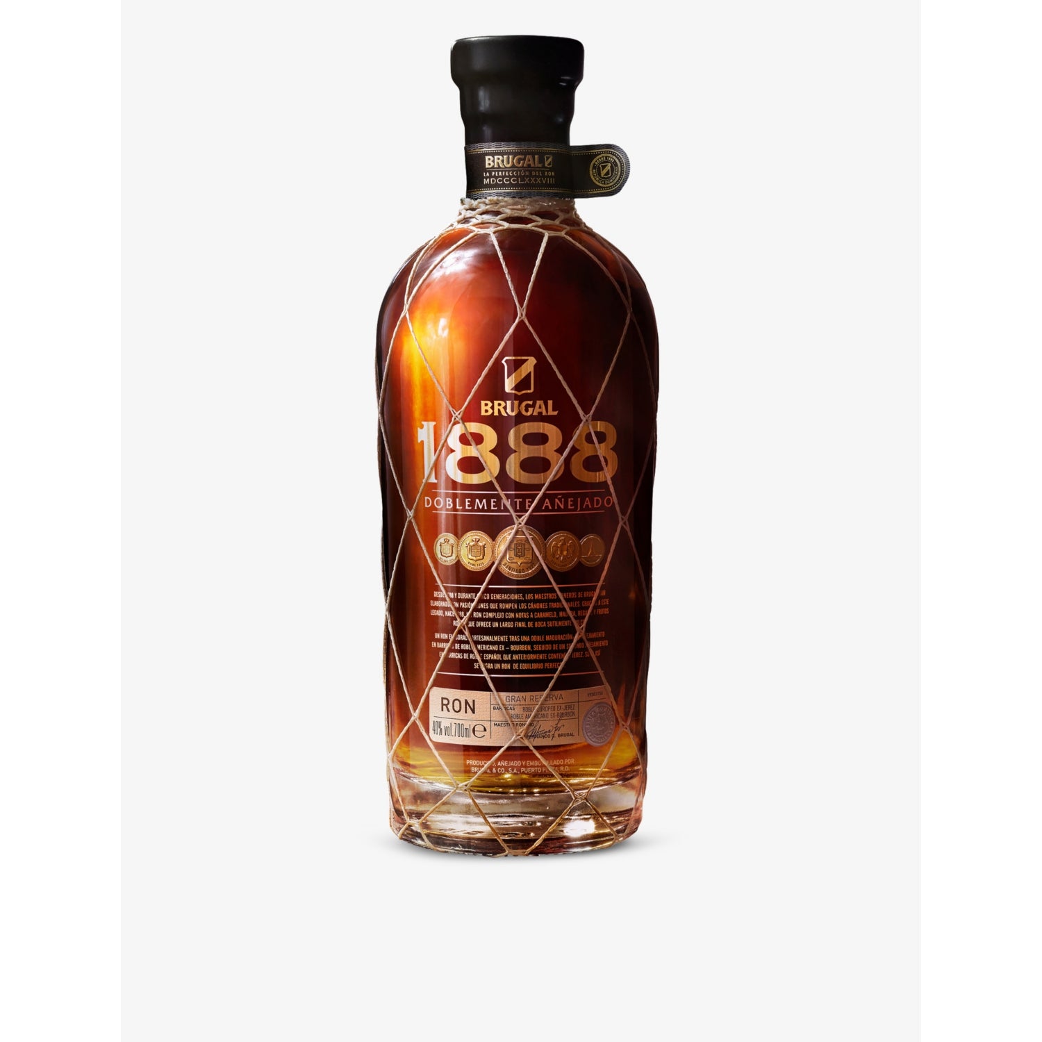 Brugal 1888 Double-Aged Rum 700ml, imported from the UK
