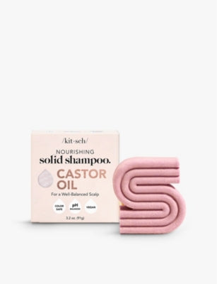 Kitsch Castor Oil nourishing shampoo bar 102g, UK version