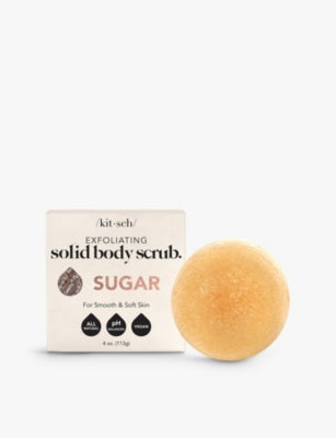 Kitsch sugar exfoliating body scrub bar 111g (British brand)