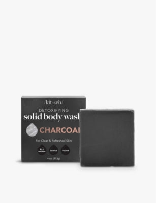 Kitsch Charcoal Detoxifying body wash bar 113g, imported from the UK