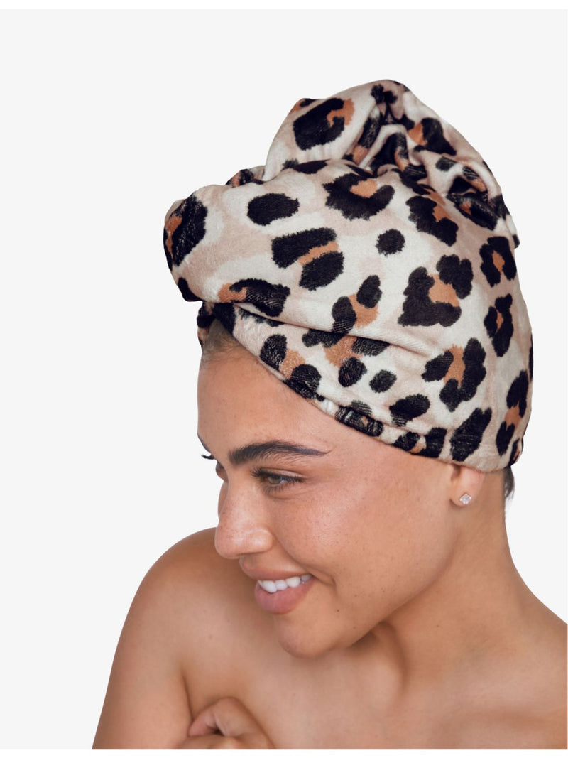 Kitsch microfibre hair towel for all hair types (British brand)