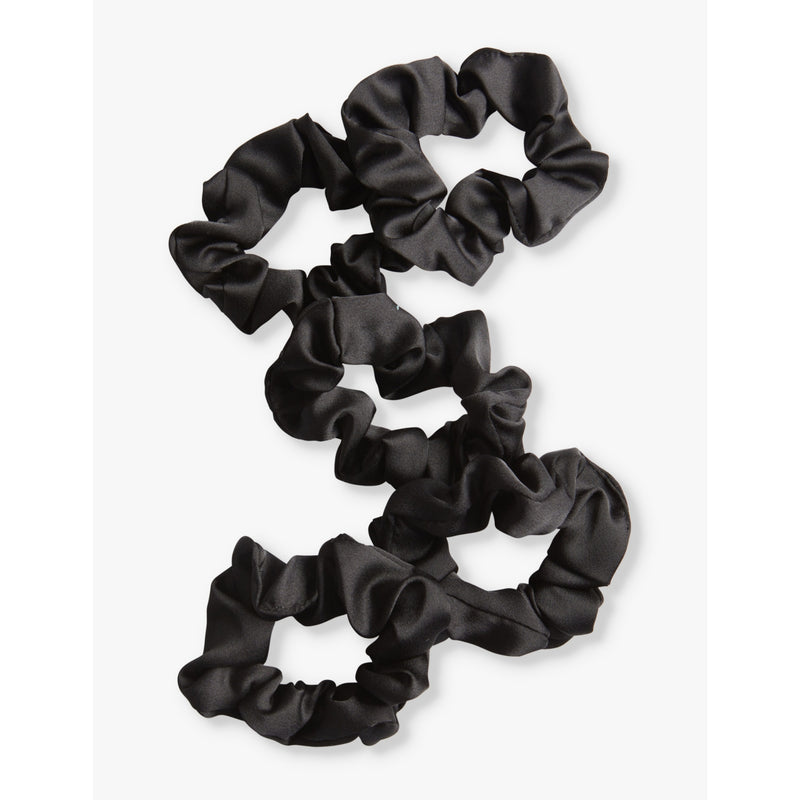 Kitsch satin sleep scrunchy set of five (British brand)