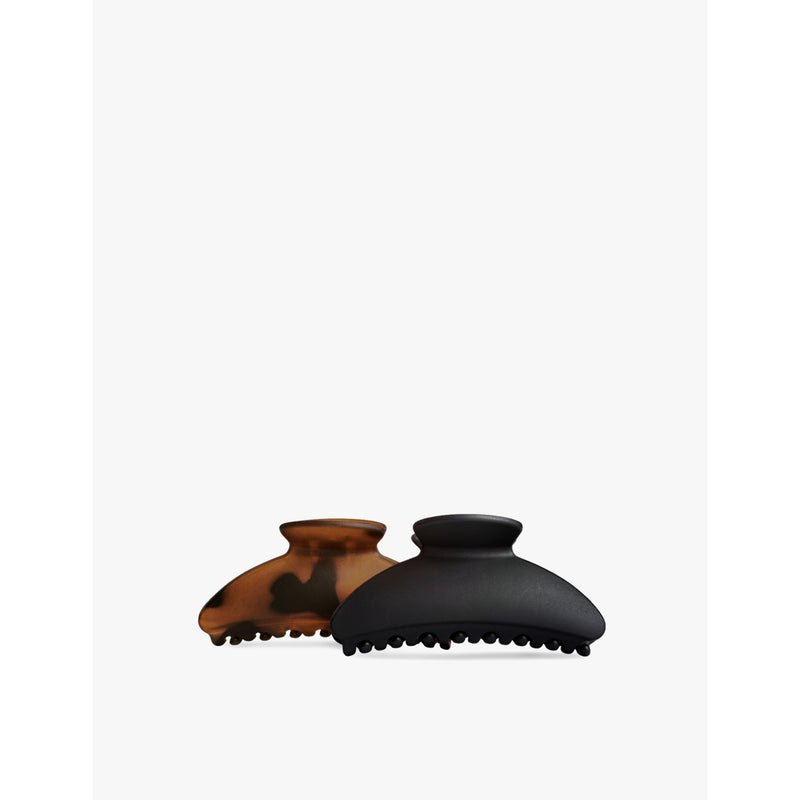 Kitsch medium plastic claw clips set of two, UK version