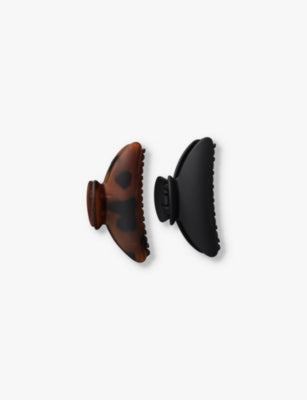 Kitsch medium plastic claw clips set of two, UK version