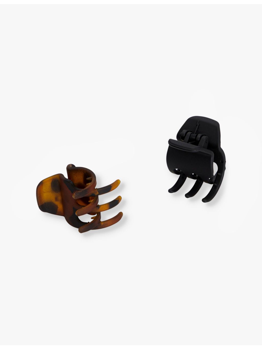 Kitsch medium plastic claw clips set of two, UK version