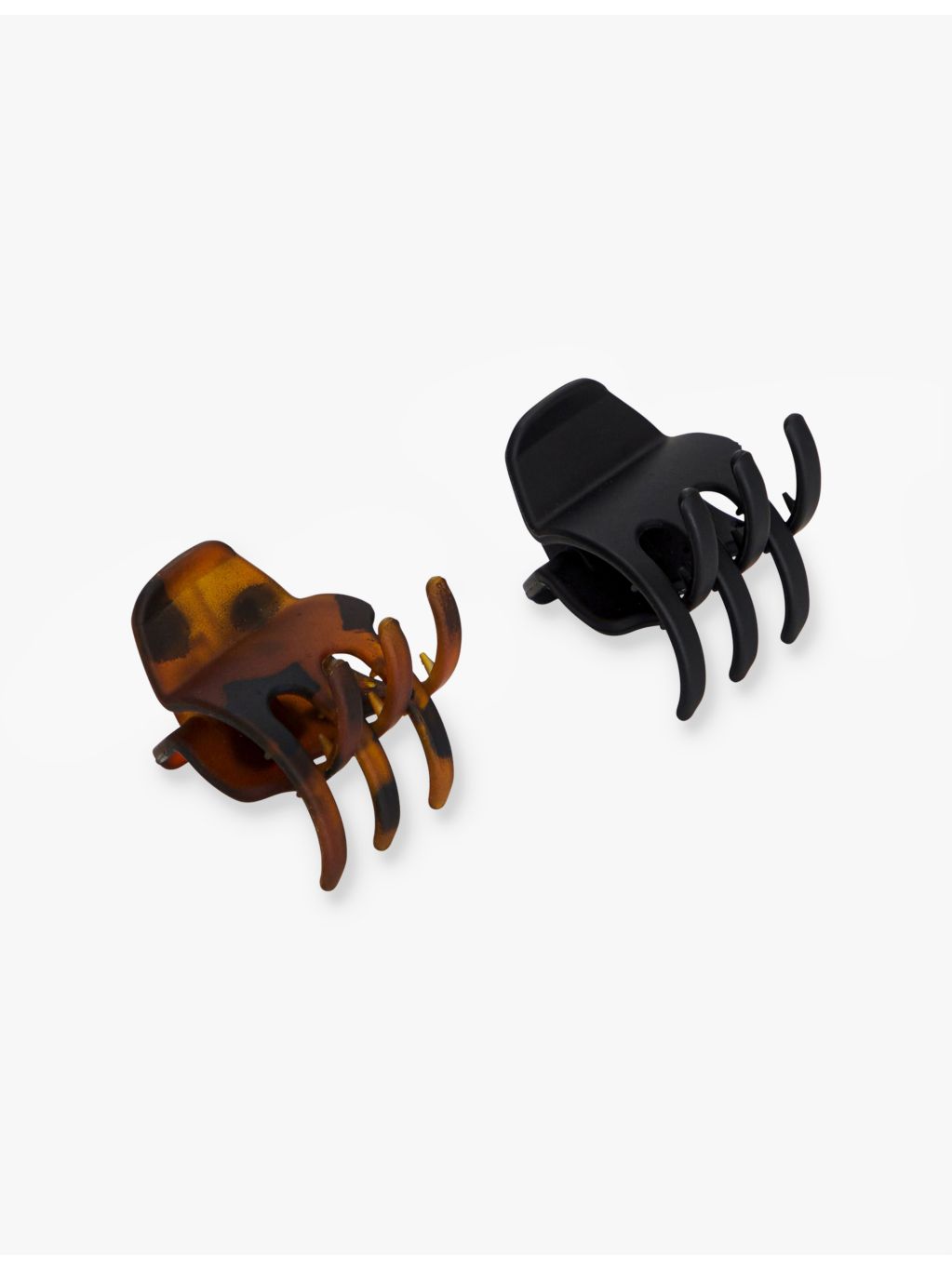 Kitsch medium plastic claw clips set of two, UK version