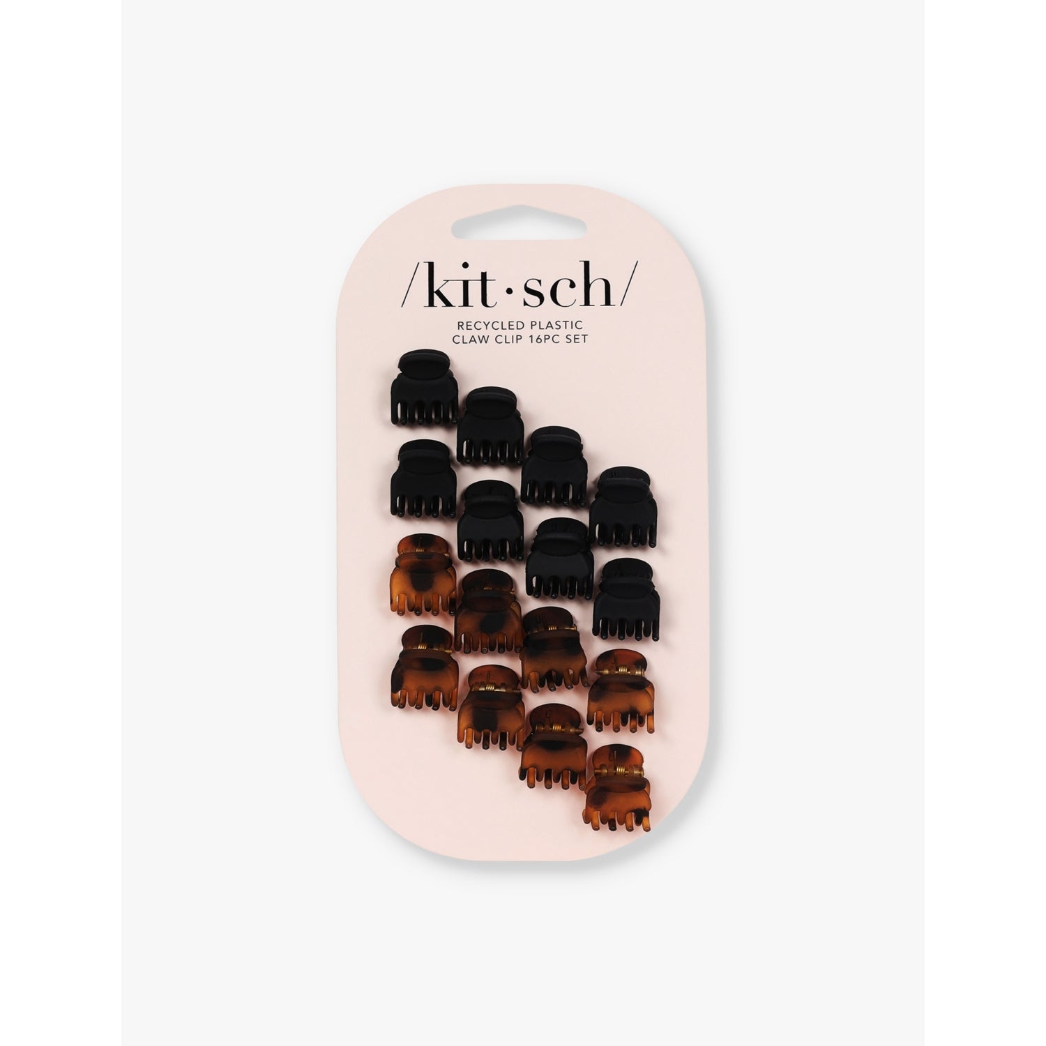 Set of 16 mini plastic claw clips 1.5cm, imported from the UK