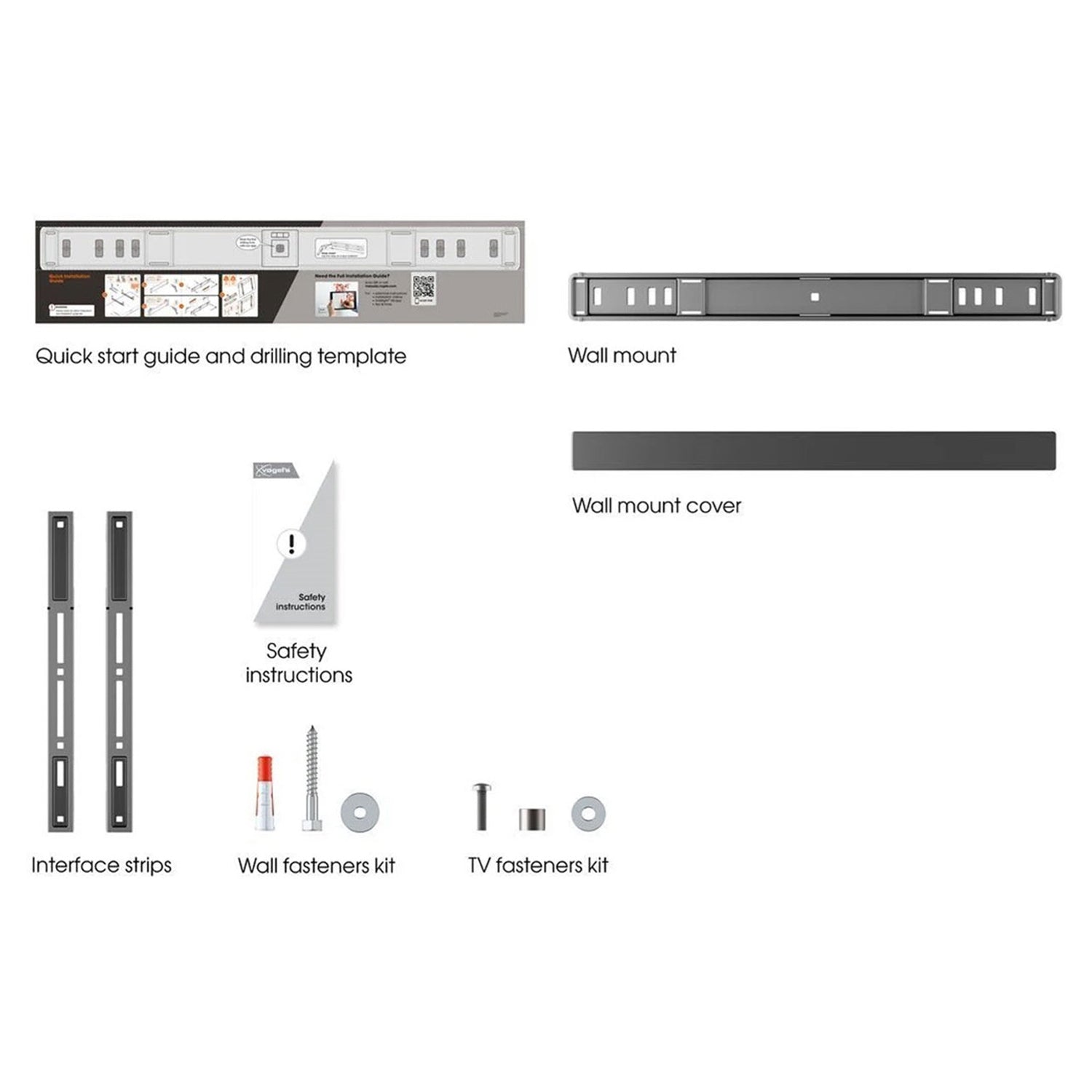 Elite TVM 5605 fixed TV wall mount - British product