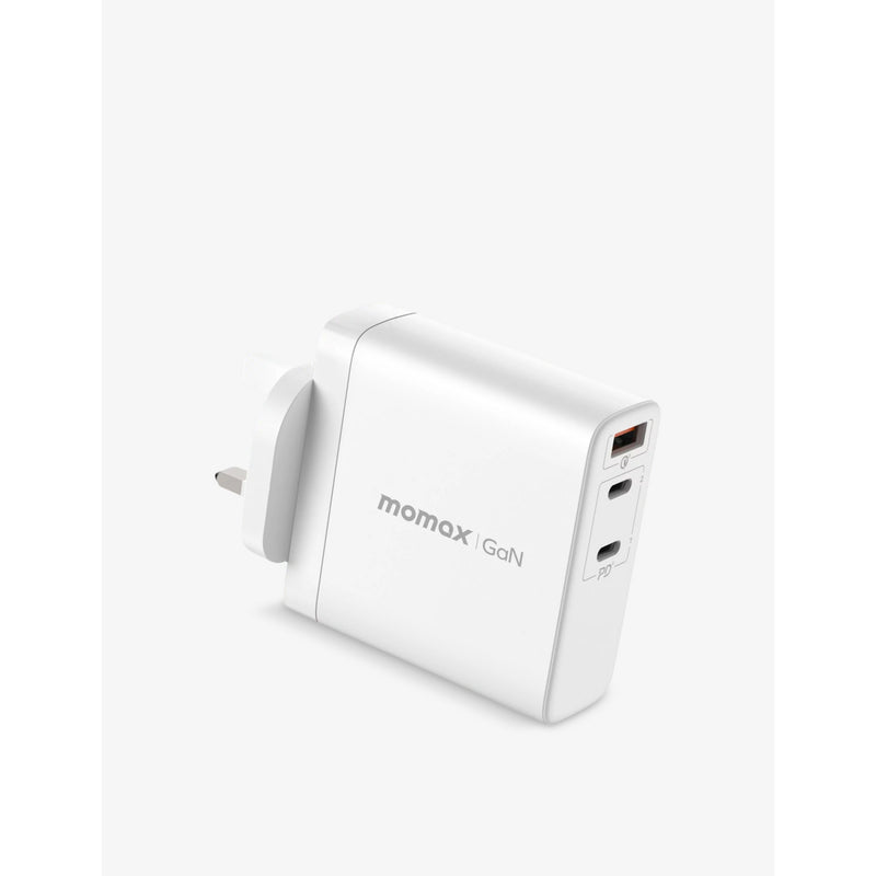 OnePlug 140W 3-port GaN charger in white (British brand)
