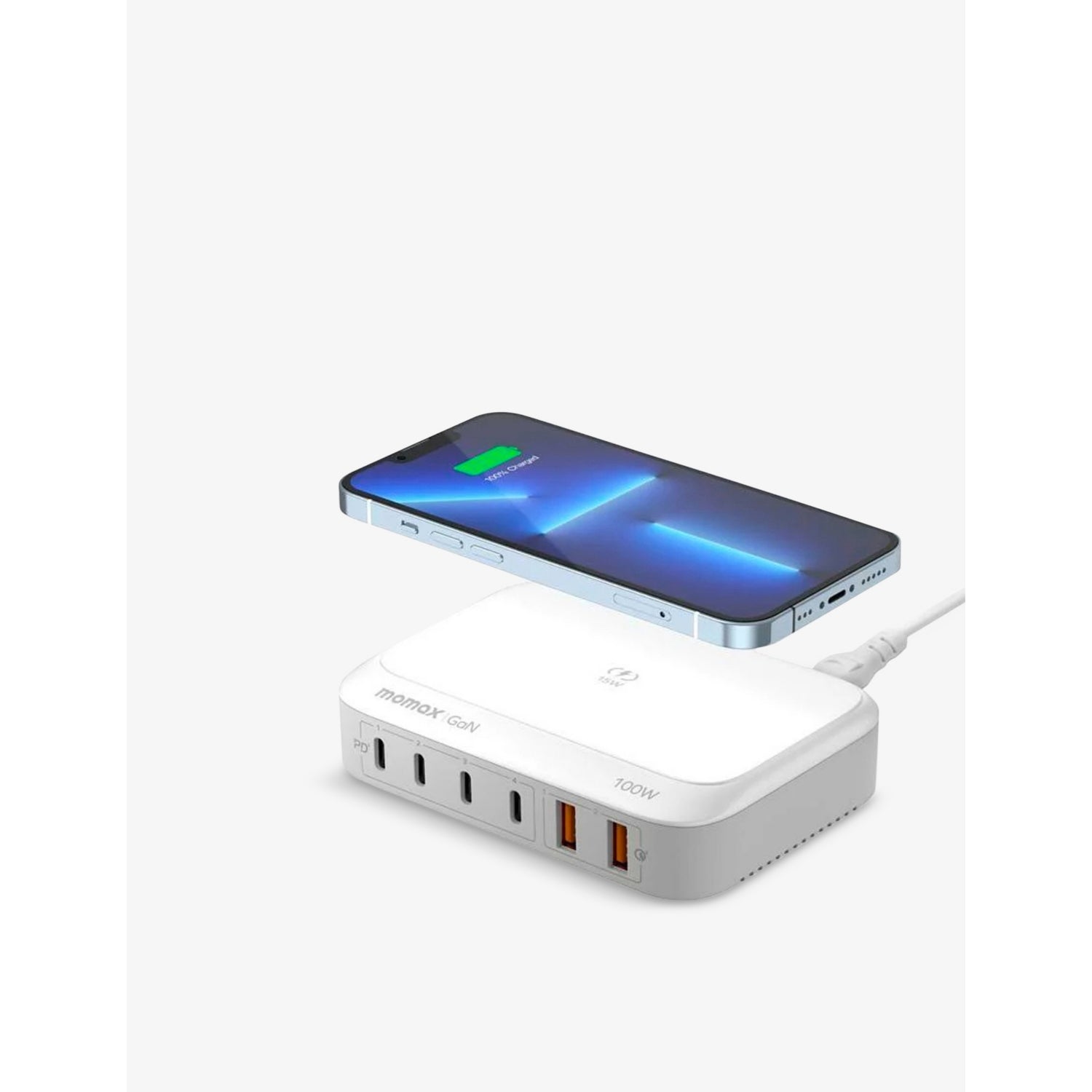 Q.Plug 6-port wireless charging box - British product