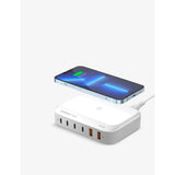 Q.Plug 6-port wireless charging box - British product
