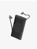 WST multi wireless charging station black with two 10000mAh powerbanks - British product