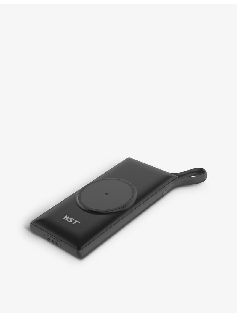 WST x8 black multi-charger docking station with powerbanks (British brand)