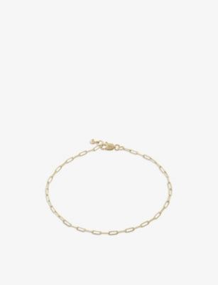 Monica Vinader Essential 14ct Yellow Gold-Plated Vermeil Sterling Silver Bracelet
