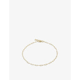 Essential 14ct yellow gold-plated vermeil 925 sterling-silver bracelet - S