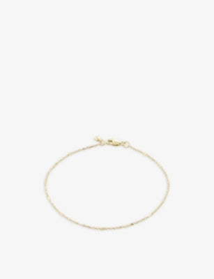 Monica Vinader Shimmer 14ct Yellow Gold-Plated Vermeil 925 Sterling-Silver Bracelet